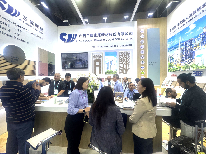 第138届广交会上yl6809永利新材展位情况 第138届广交会上yl6809永利新材展位情况